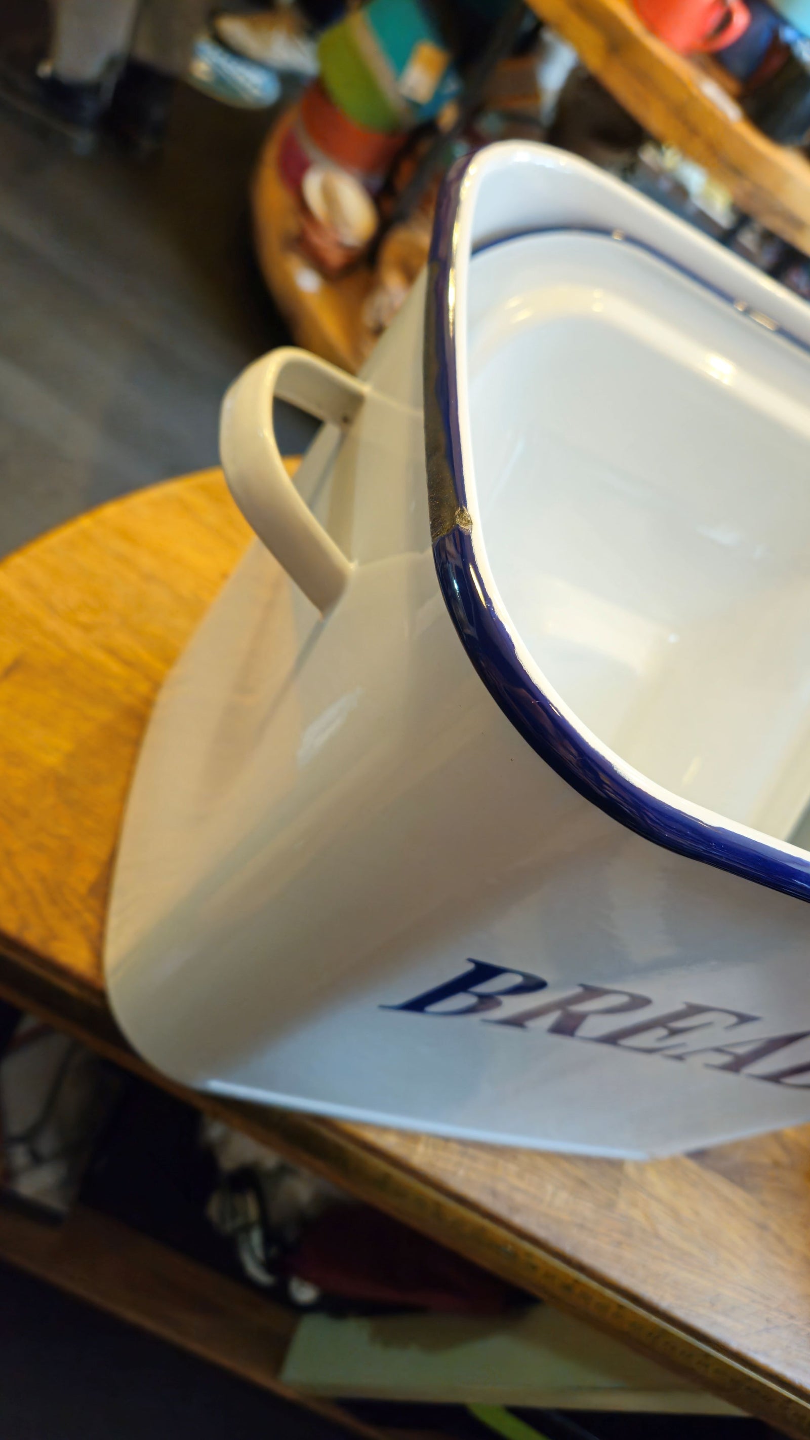 FACTORY SECONDS: Falcon Enamel Bread Bins