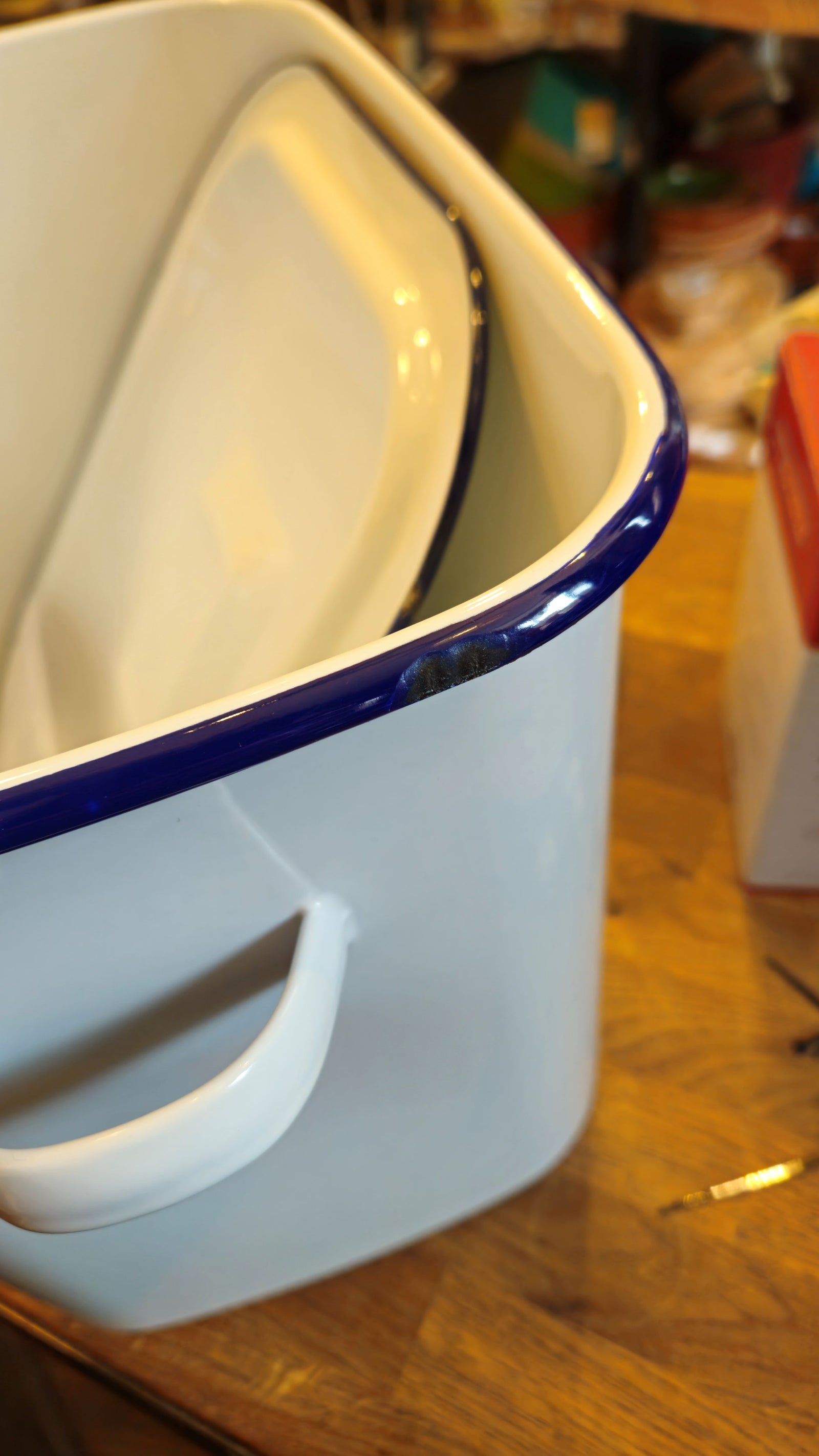 FACTORY SECONDS: Falcon Enamel Bread Bins