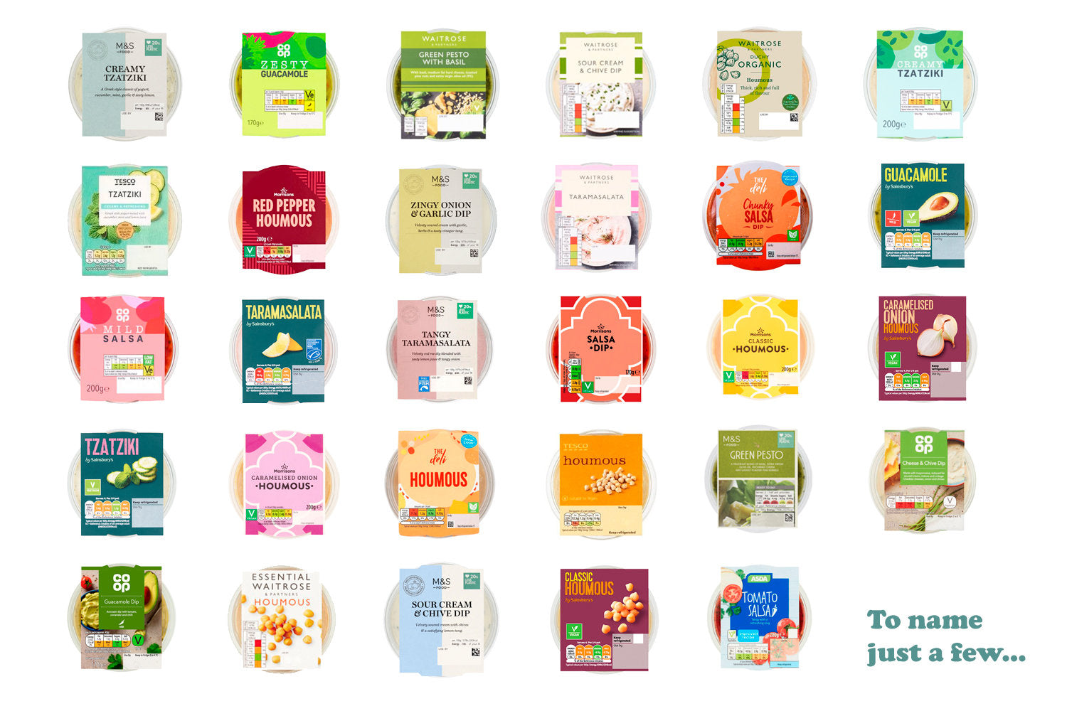 Dip & Spread Pot Tops by Moopops