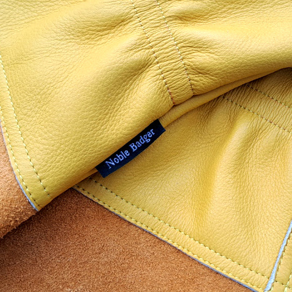 Premium Leather Garden Gauntlet Gloves