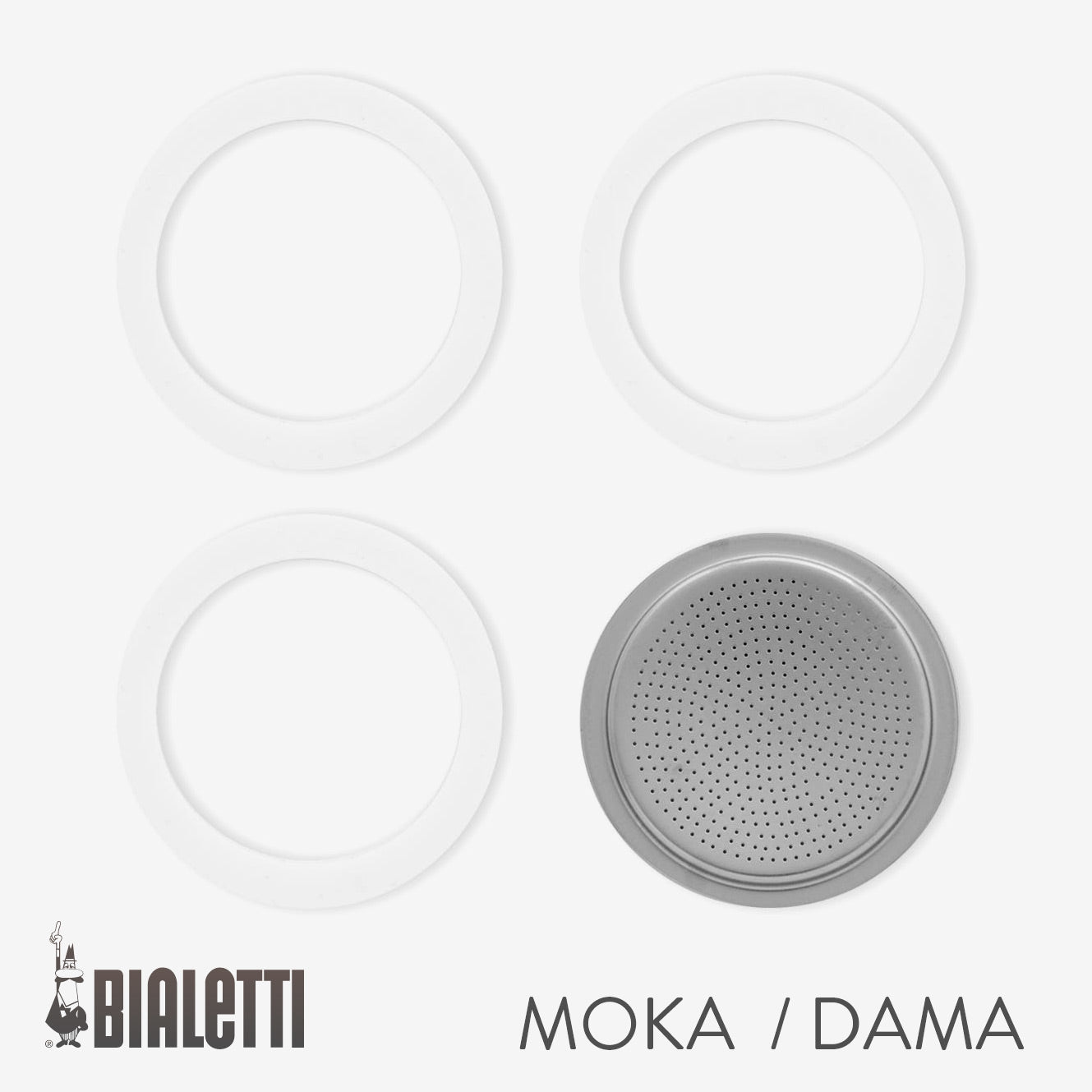 Bialetti Moka Pot Gasket Set