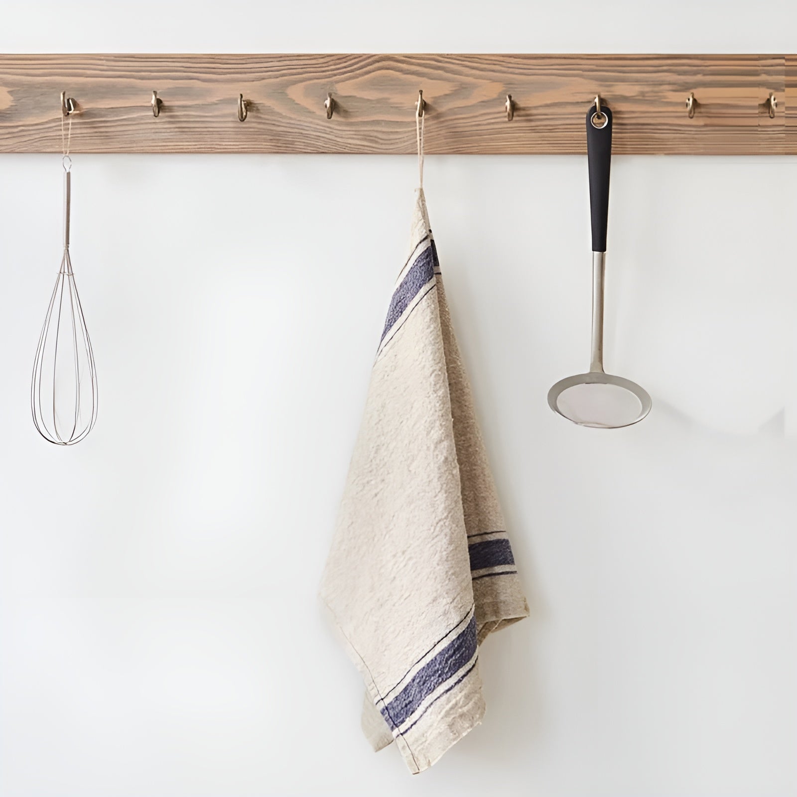 100% Linen Stripe Vintage Kitchen Towel