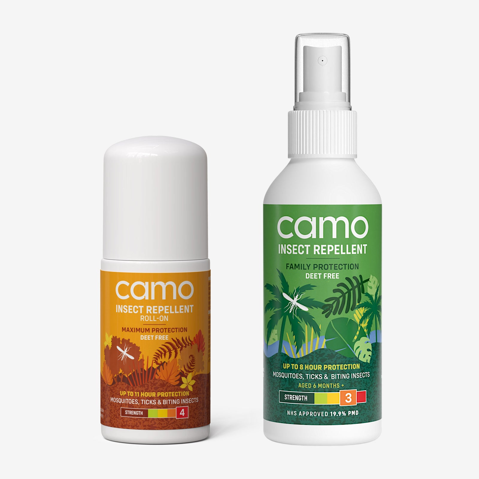 Camo Personal Deet-Free Insect Repellent