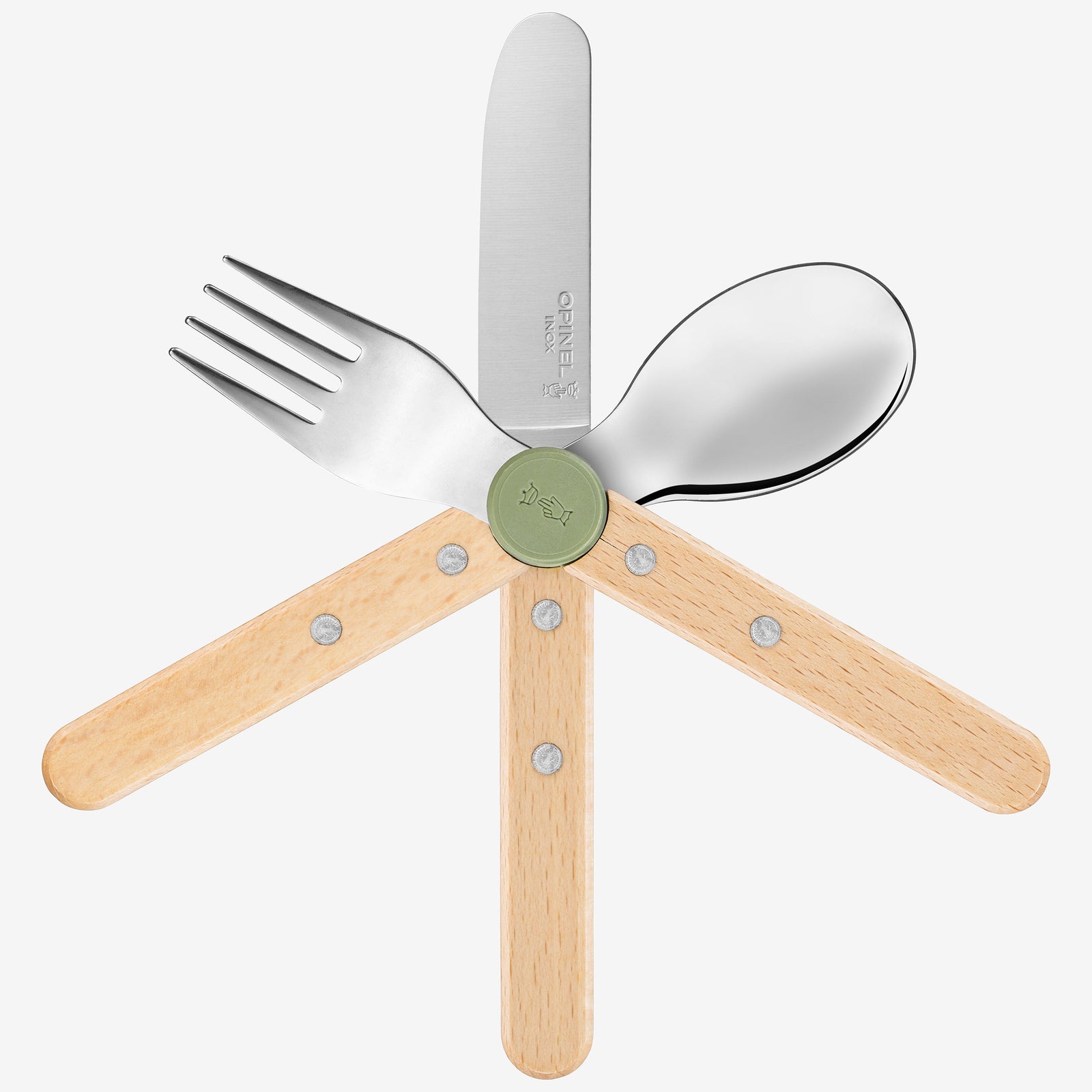 Le Petit Gourmet Kid's Stacking Cutlery Set