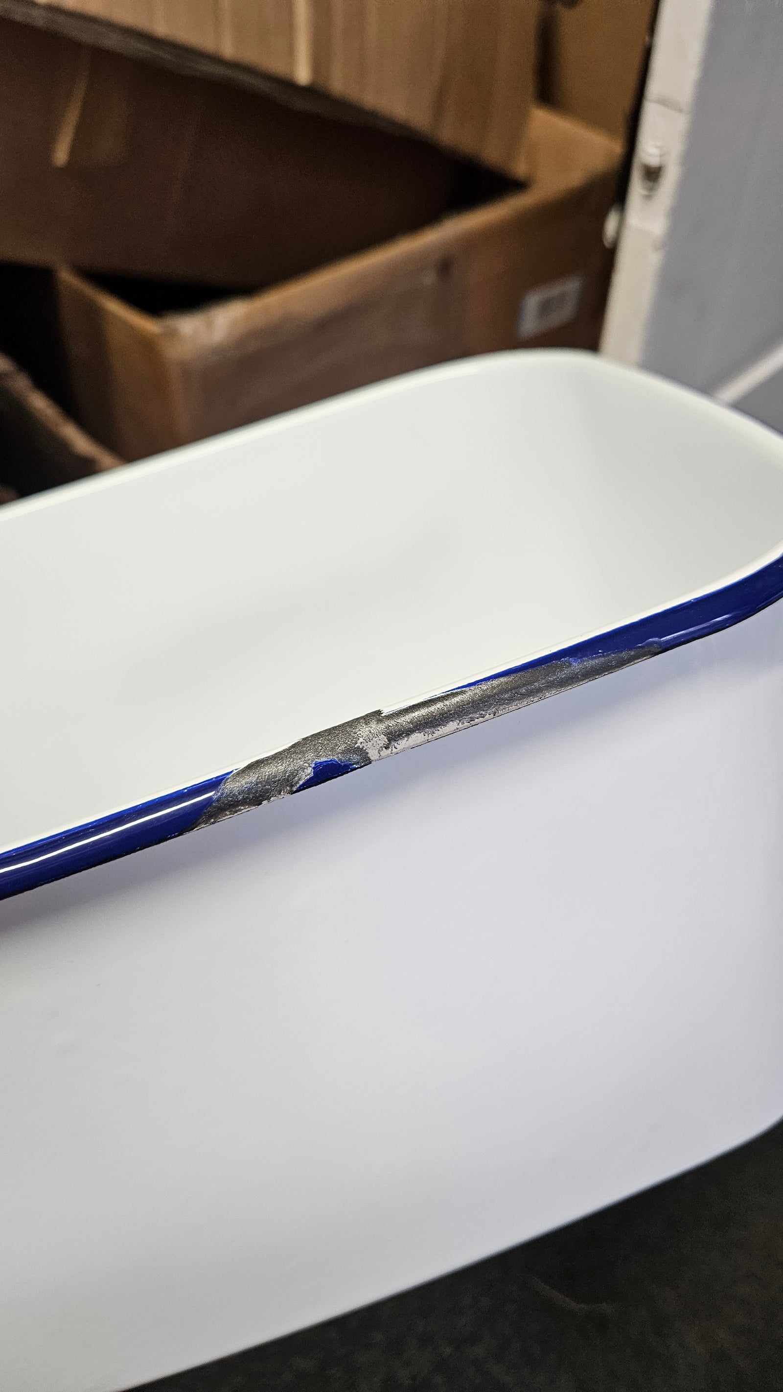 FACTORY SECONDS: Falcon Enamel Bread Bins