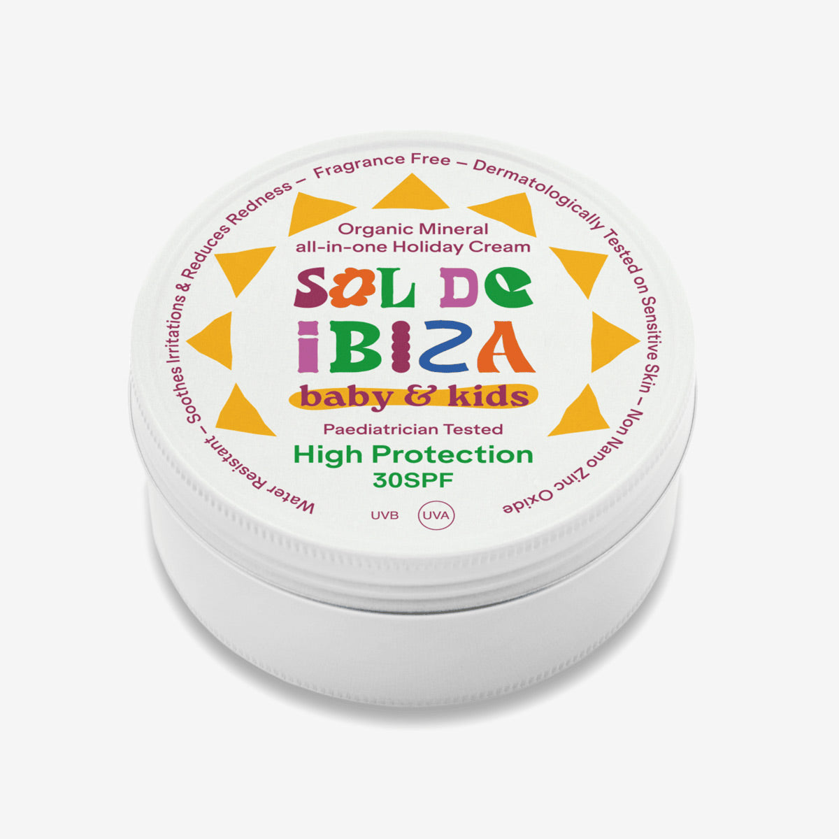 SPF30 Baby & Kids Organic Natural Sun Cream