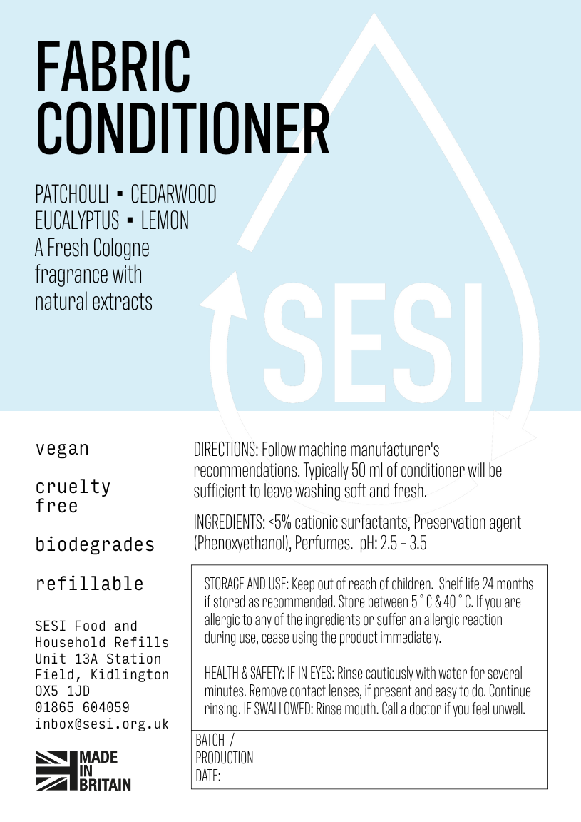 SESI 1L Laundry Fabric Conditioner