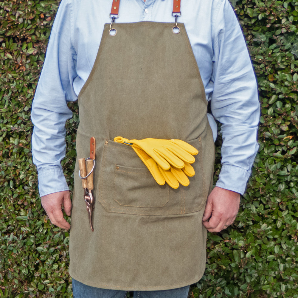 Cotton Canvas Garden Apron