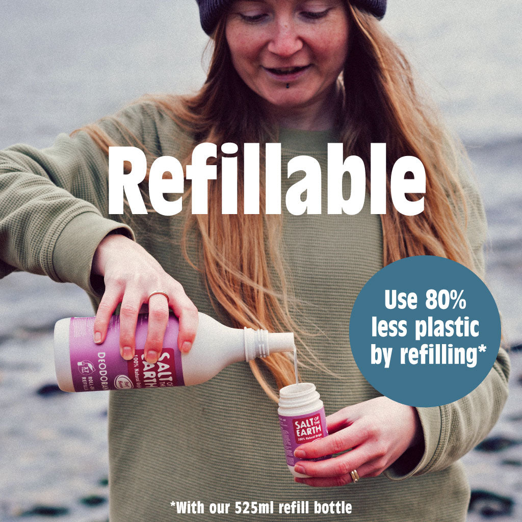 Refillable Roll-on Deodorant