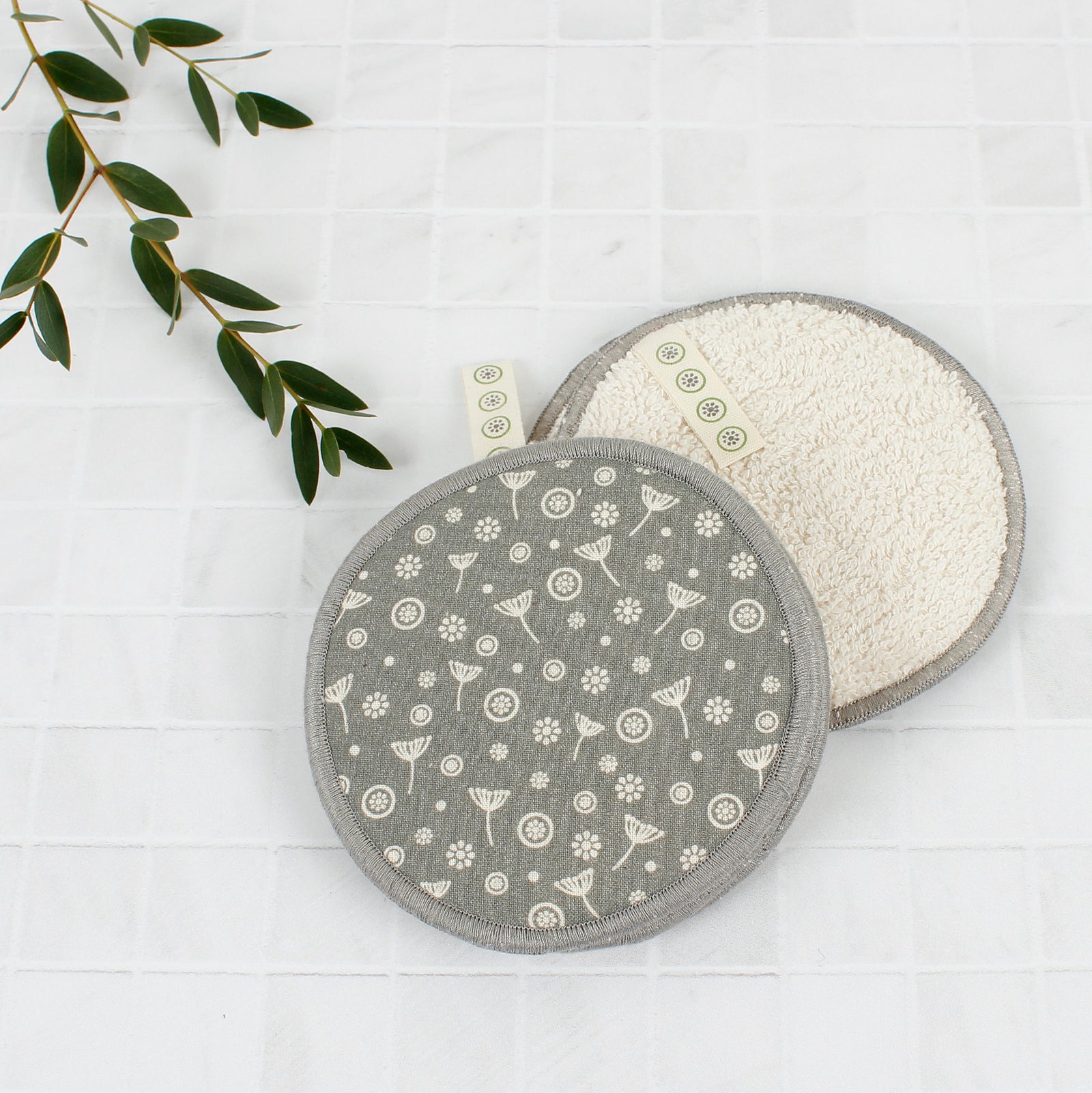 5 Organic Cotton Facial Pads