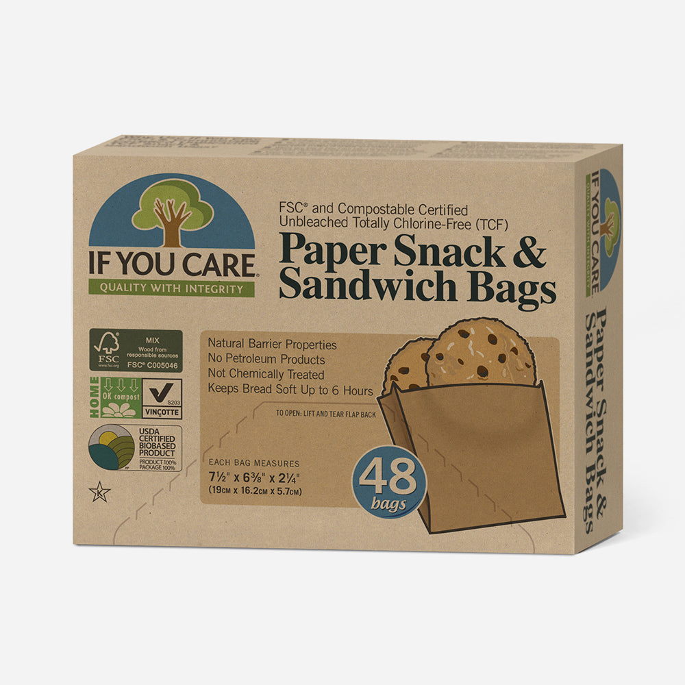 Unbleached Paper Sandwich Bags