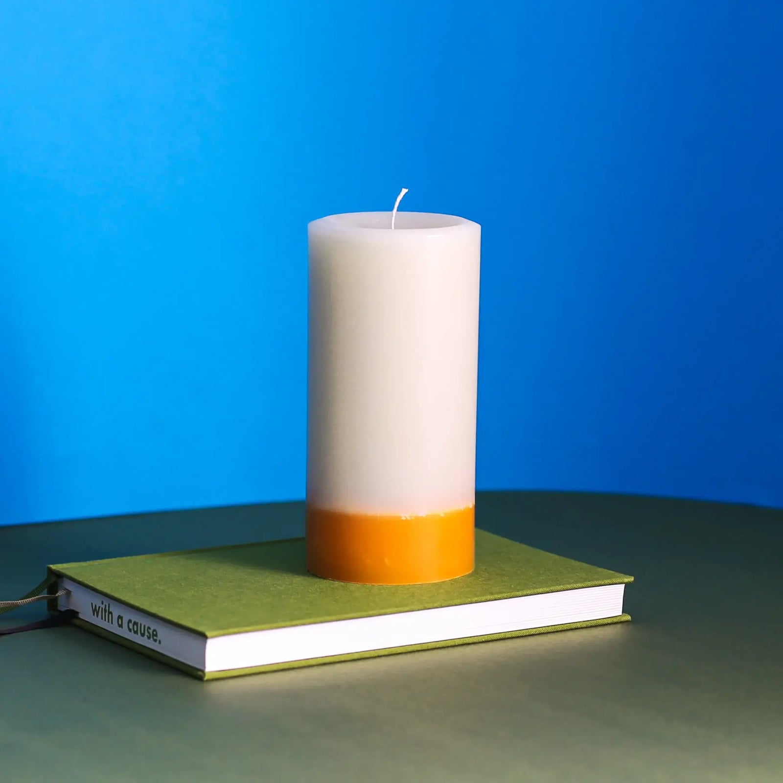 Recycled Wax Scented Pillar Candles
