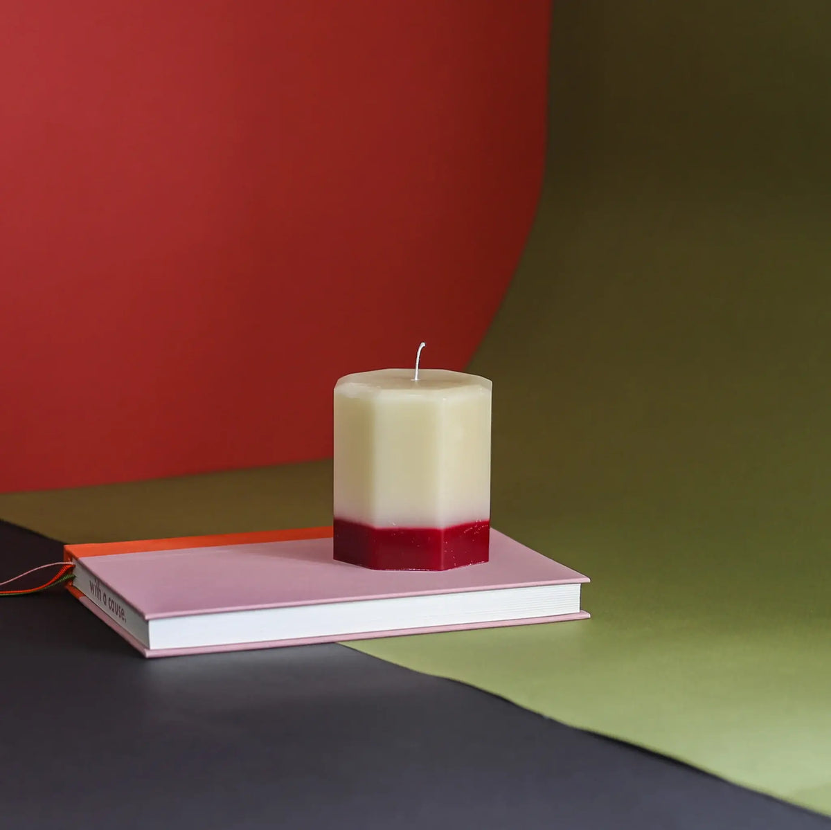 Recycled Wax Scented Pillar Candles