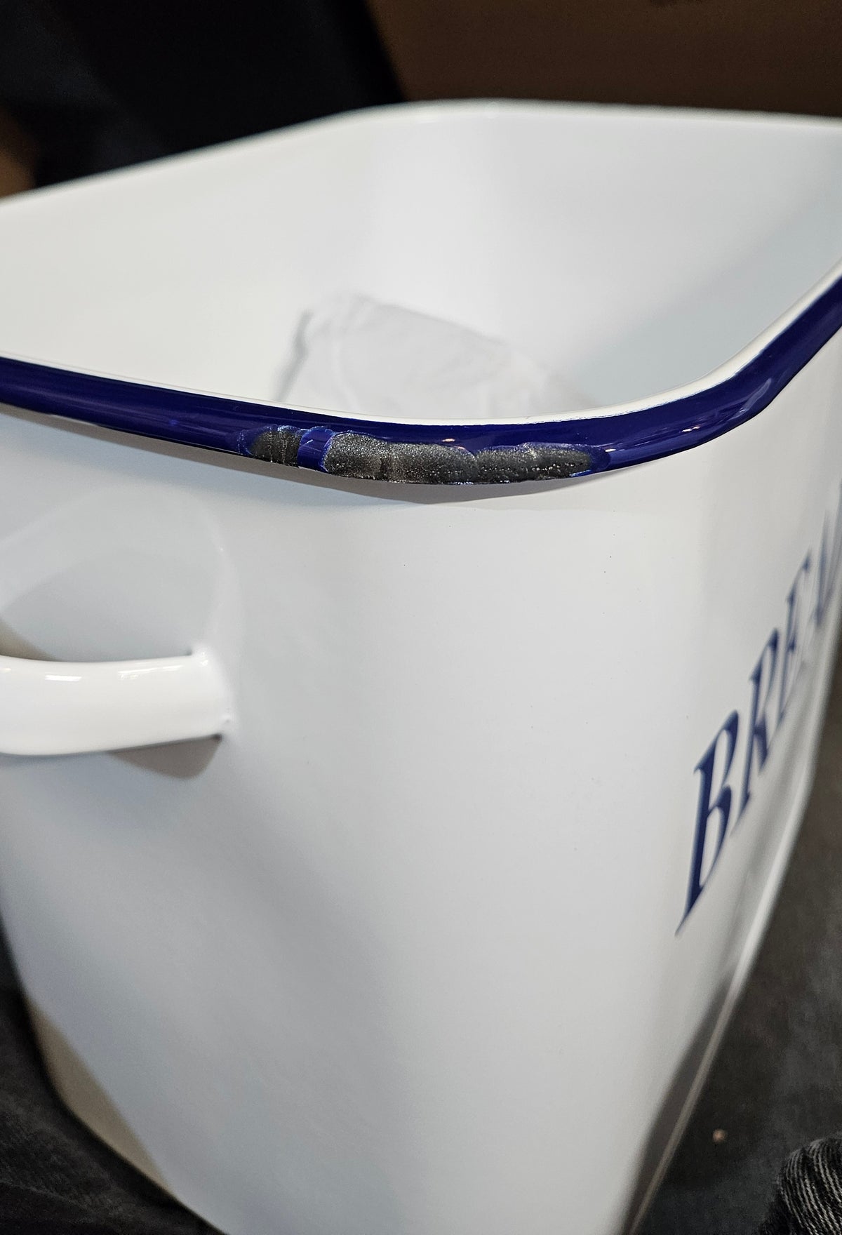 FACTORY SECONDS: Falcon Enamel Bread Bins