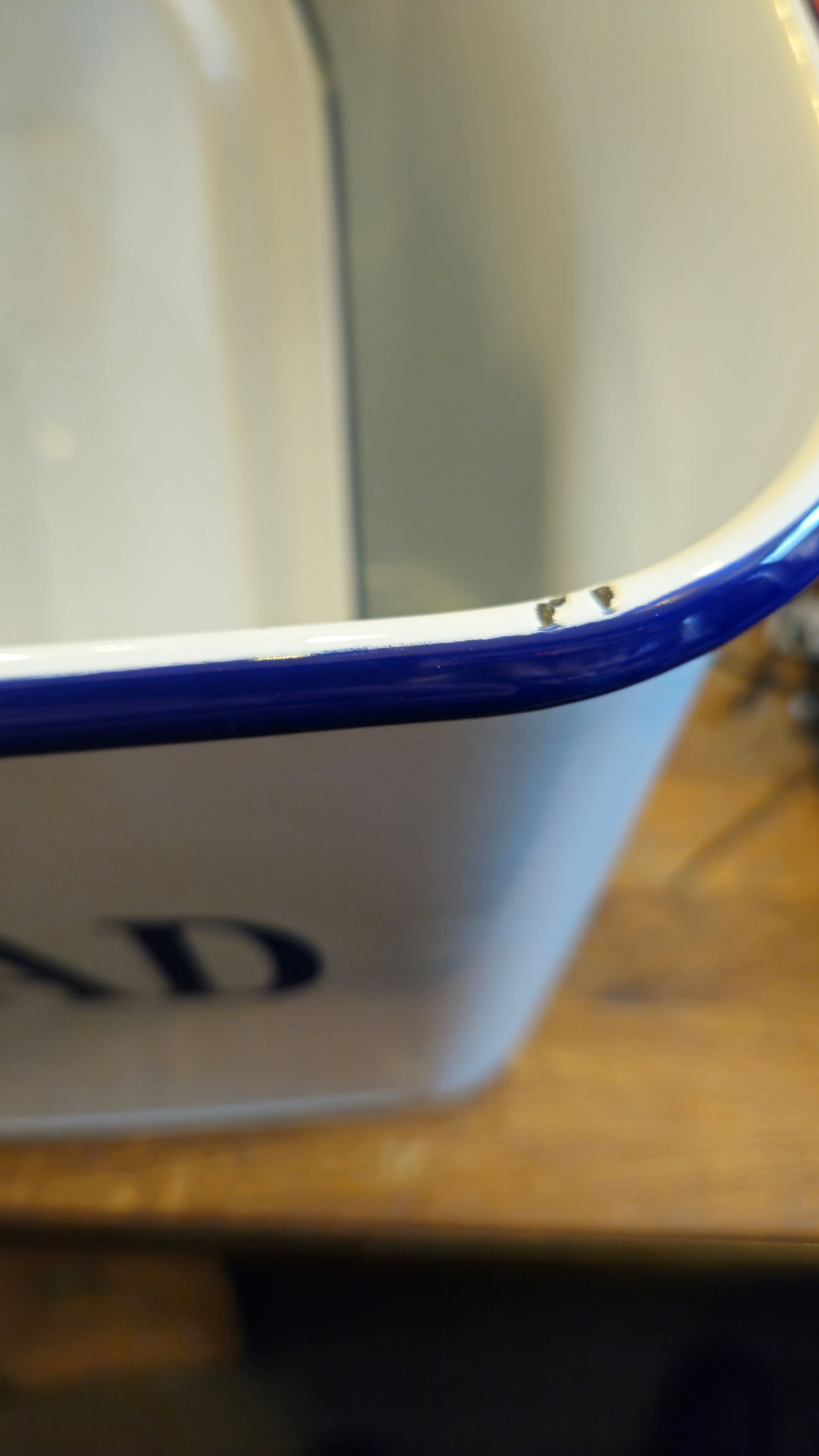 FACTORY SECONDS: Falcon Enamel Bread Bins