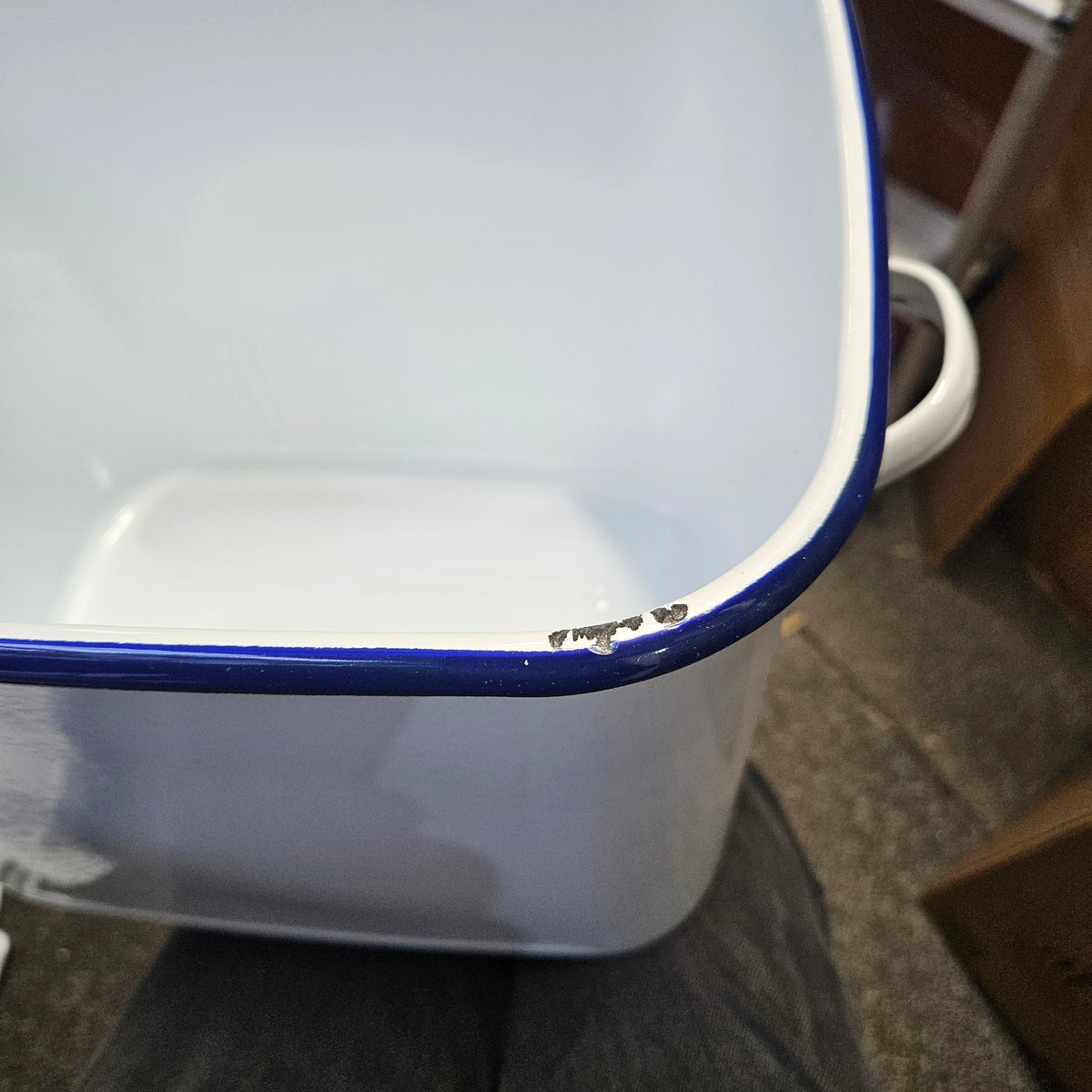 FACTORY SECONDS: Falcon Enamel Bread Bins