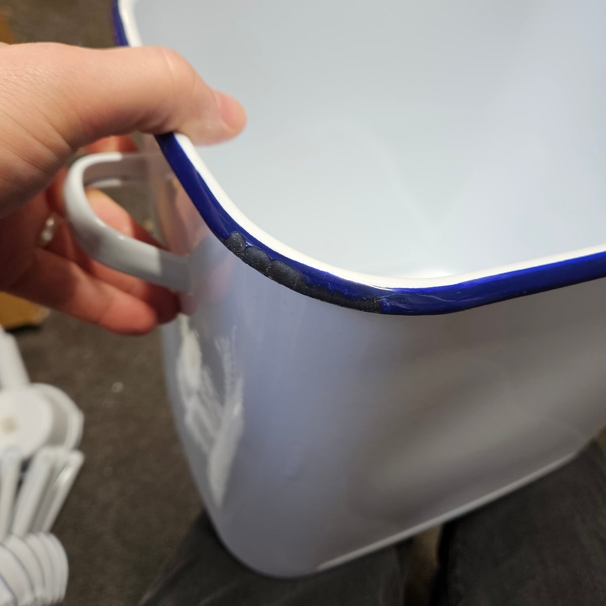 FACTORY SECONDS: Falcon Enamel Bread Bins