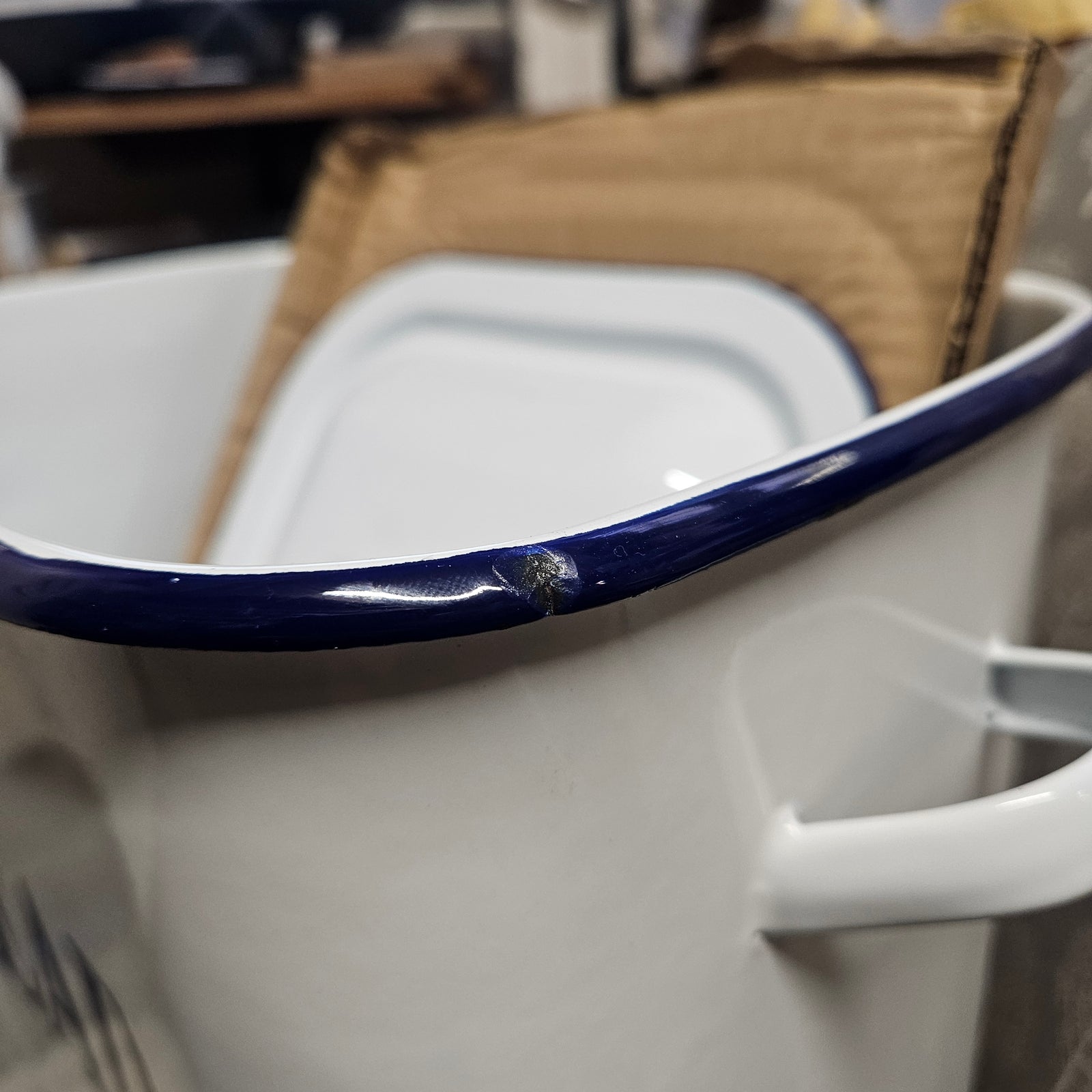 FACTORY SECONDS: Falcon Enamel Bread Bins