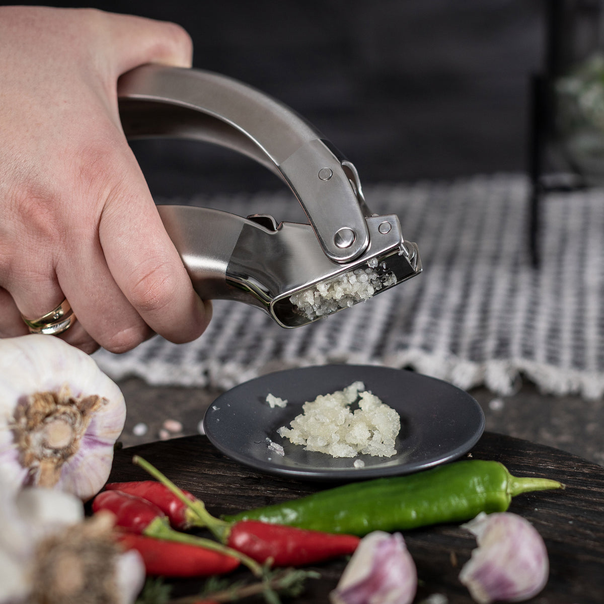 Incredible Epicurean Garlic Press