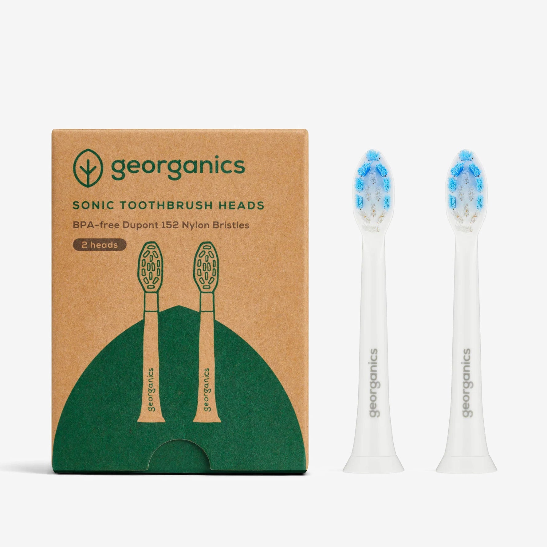 Georganics 50,000 Sonic Toothbrush & Replacement Heads