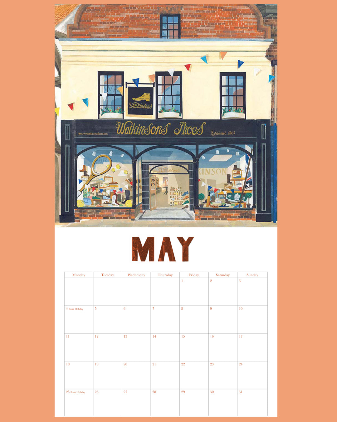 York 2025 Calendar (Heima January) by Ric Liptrot