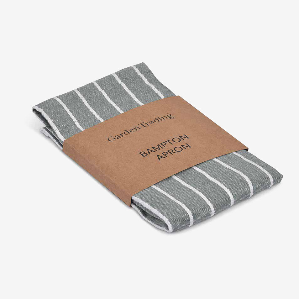 Rosemary Stripe Cotton Apron