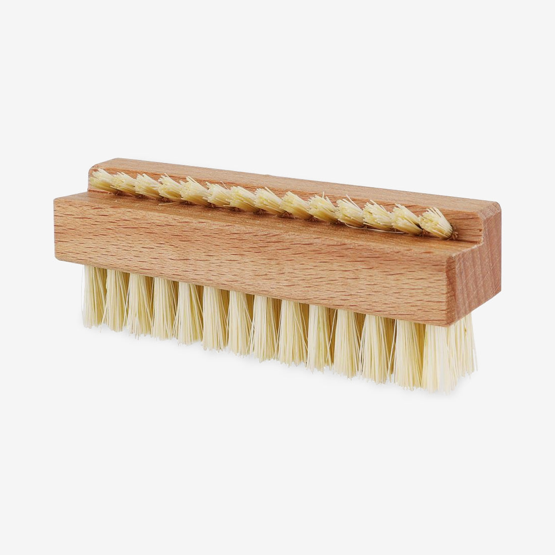 Wooden Angled Nail Brush