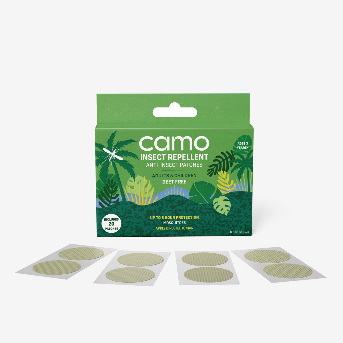 Wearable Deet-free Insect Repellent