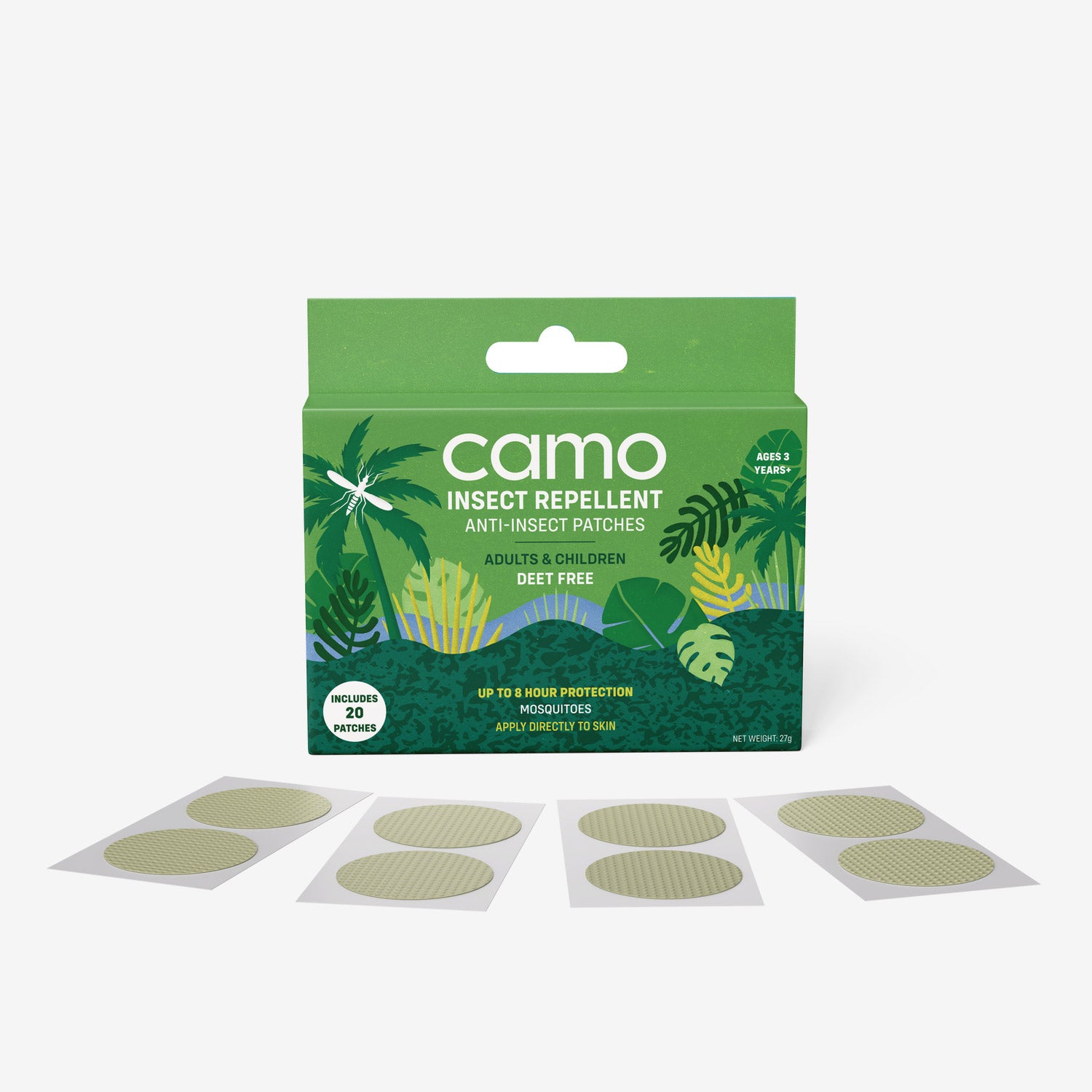 Wearable Deet-free Insect Repellent