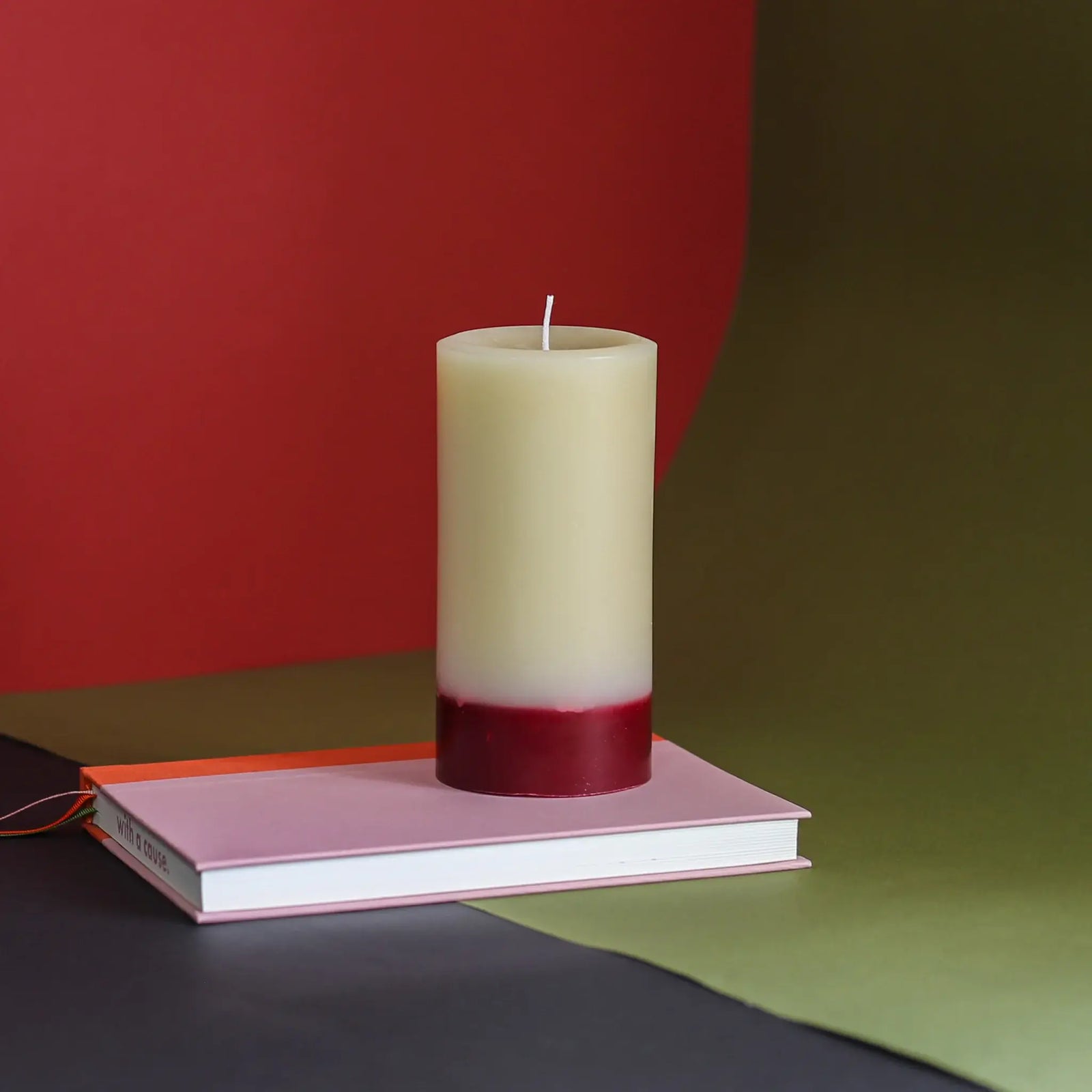 Recycled Wax Scented Pillar Candles