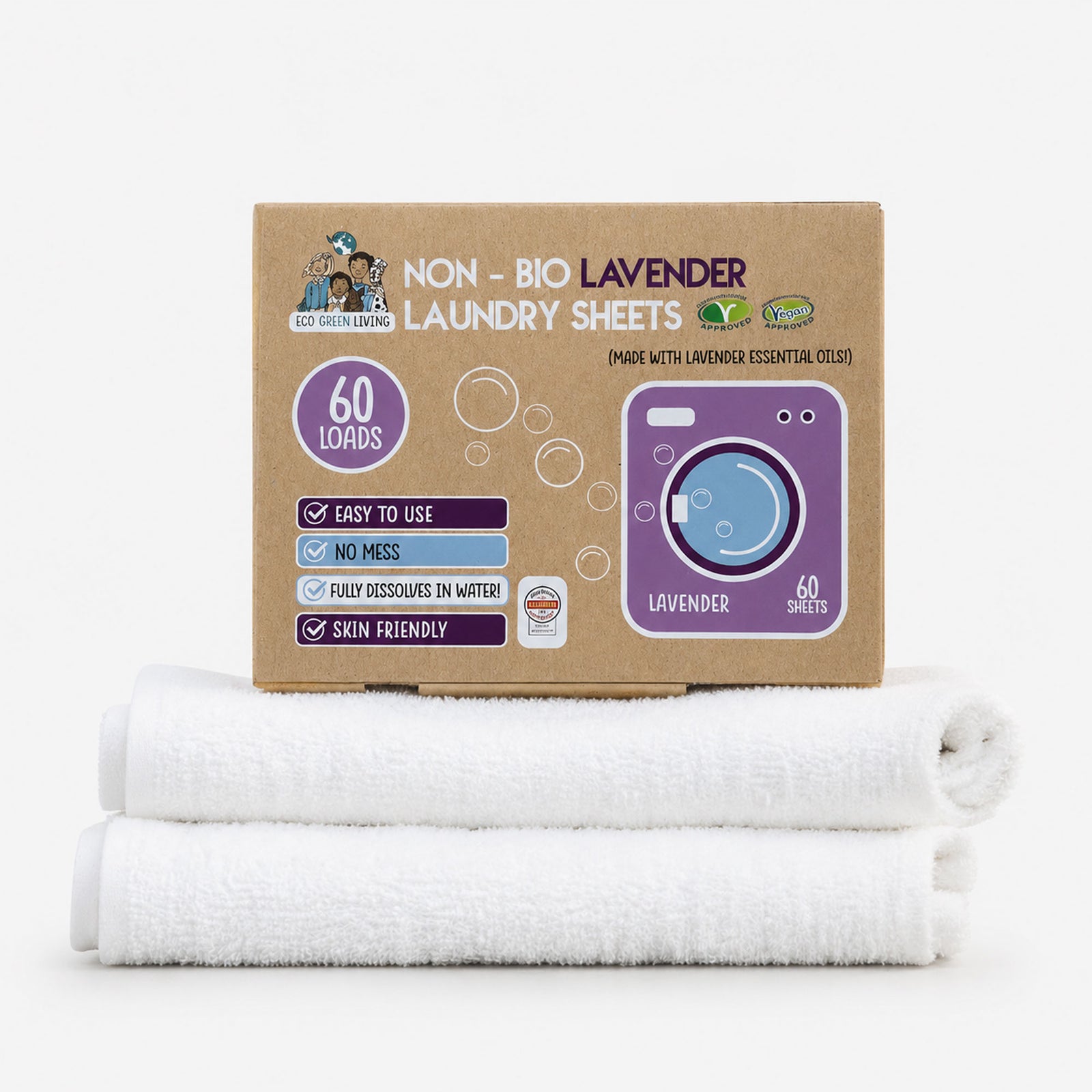60 Non-Bio Laundry Sheets