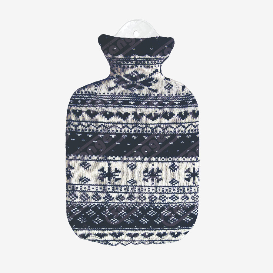 Hot Water bottle with Knitted Cover