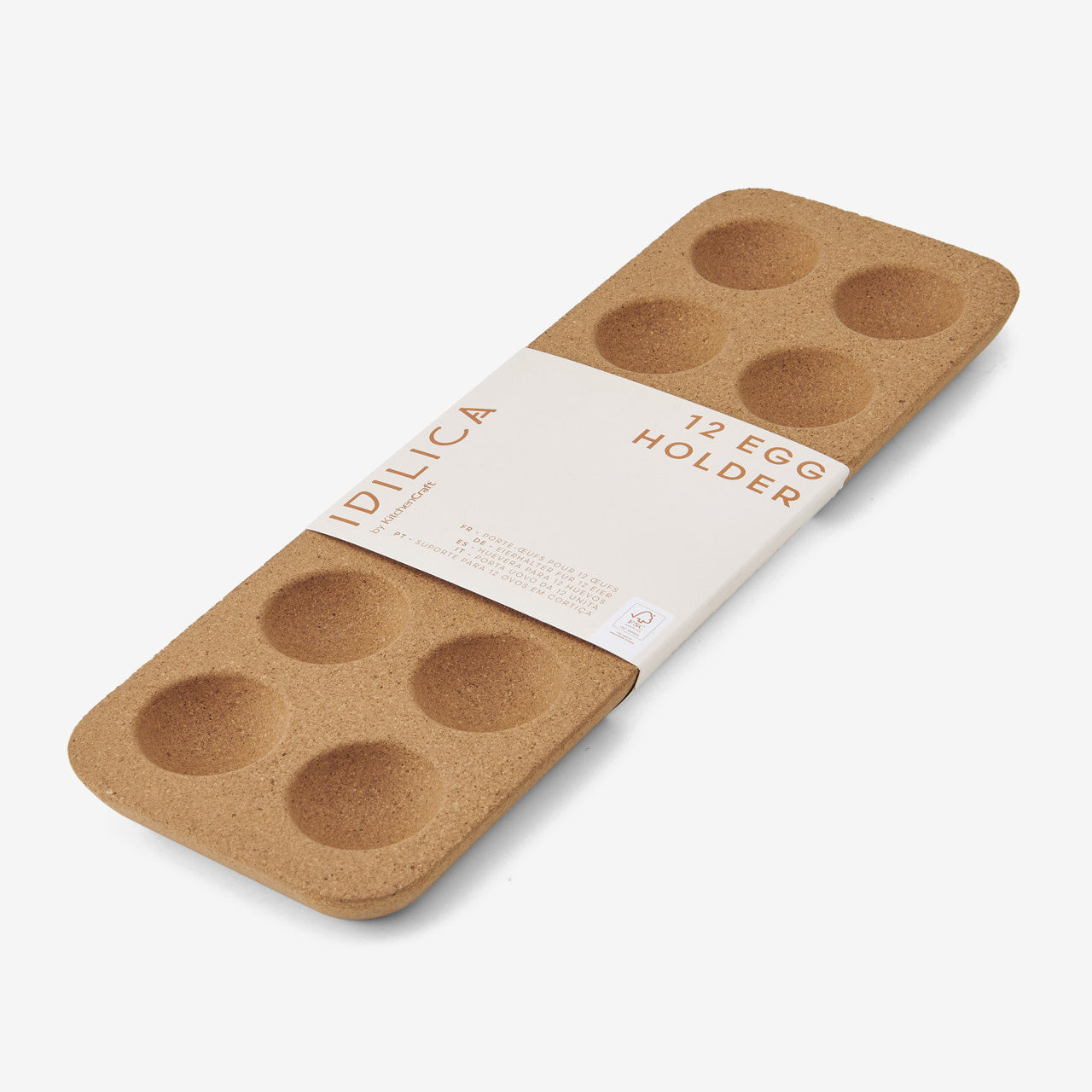 Idilica Cork Egg Holder