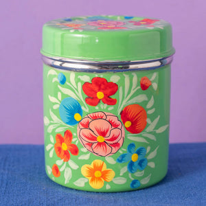 Enamelled Kitchen Spice Tins