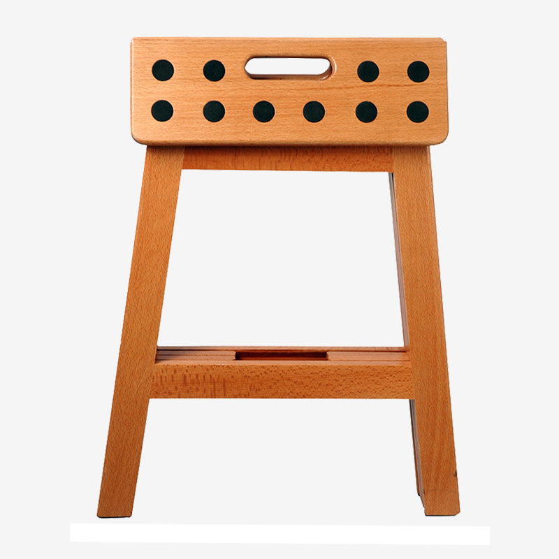 Folding Wooden Step Stool