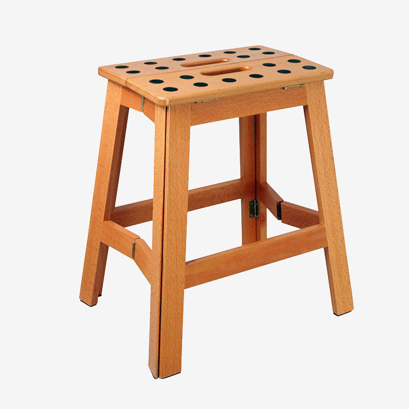 Folding Wooden Step Stool