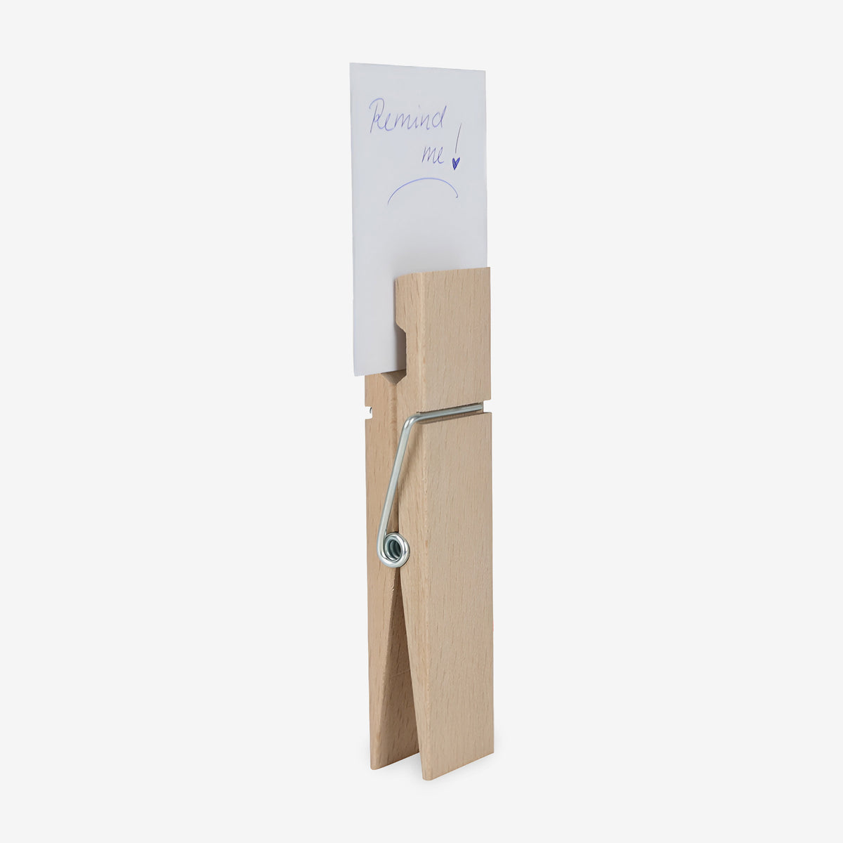 Wooden Standing Memo Clip
