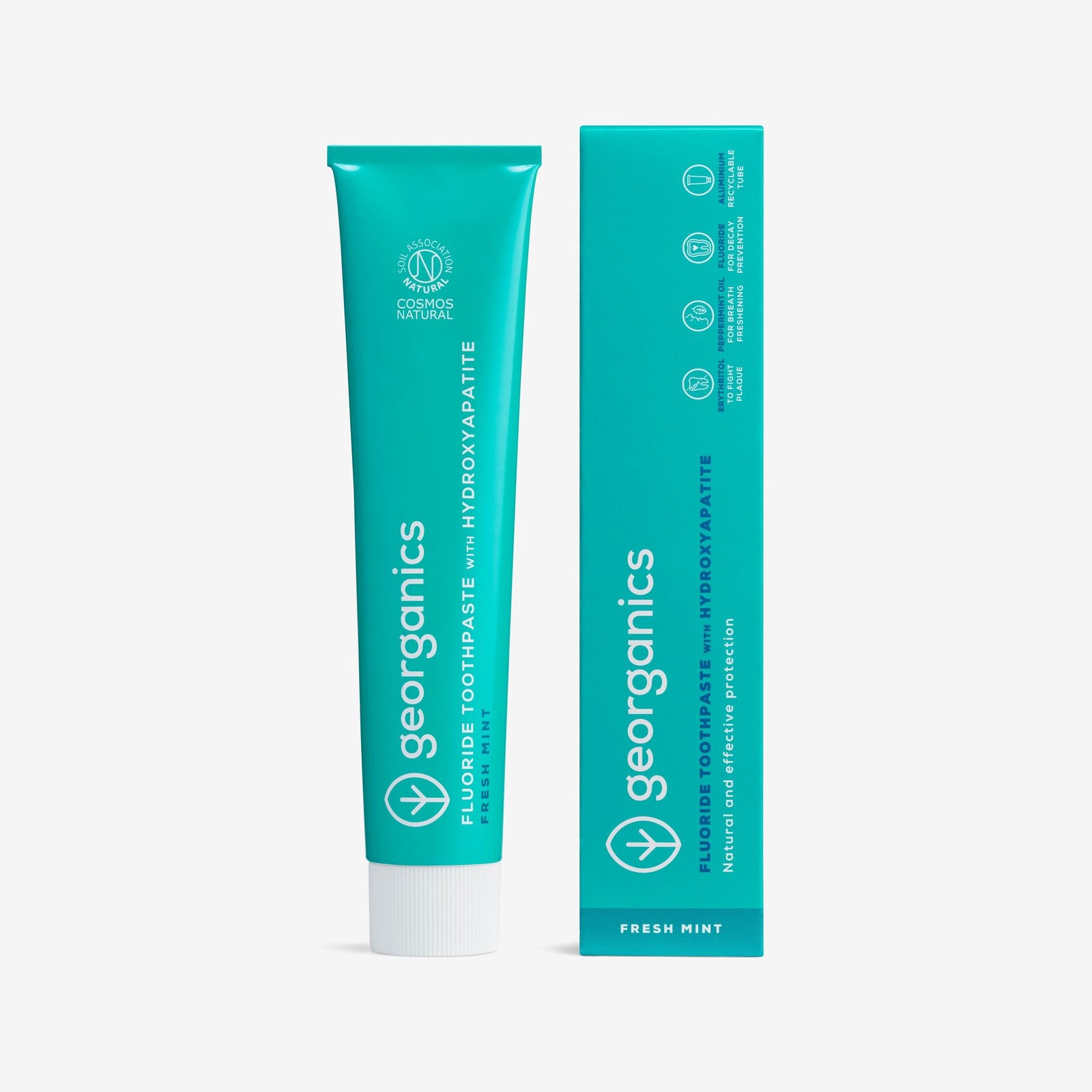 Fluoride Toothpaste in Aluminium Tube