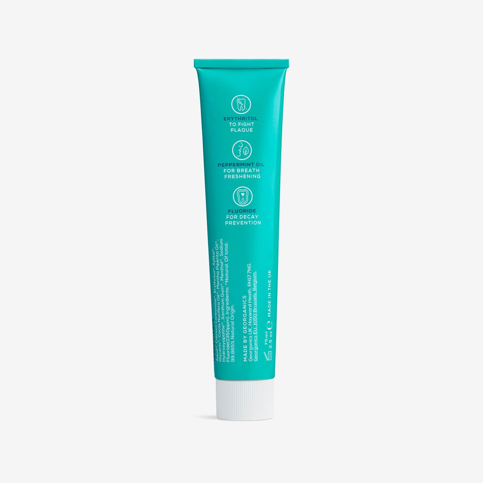 Fluoride Toothpaste in Aluminium Tube