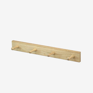 Oak Shaker Coat Hook Rack