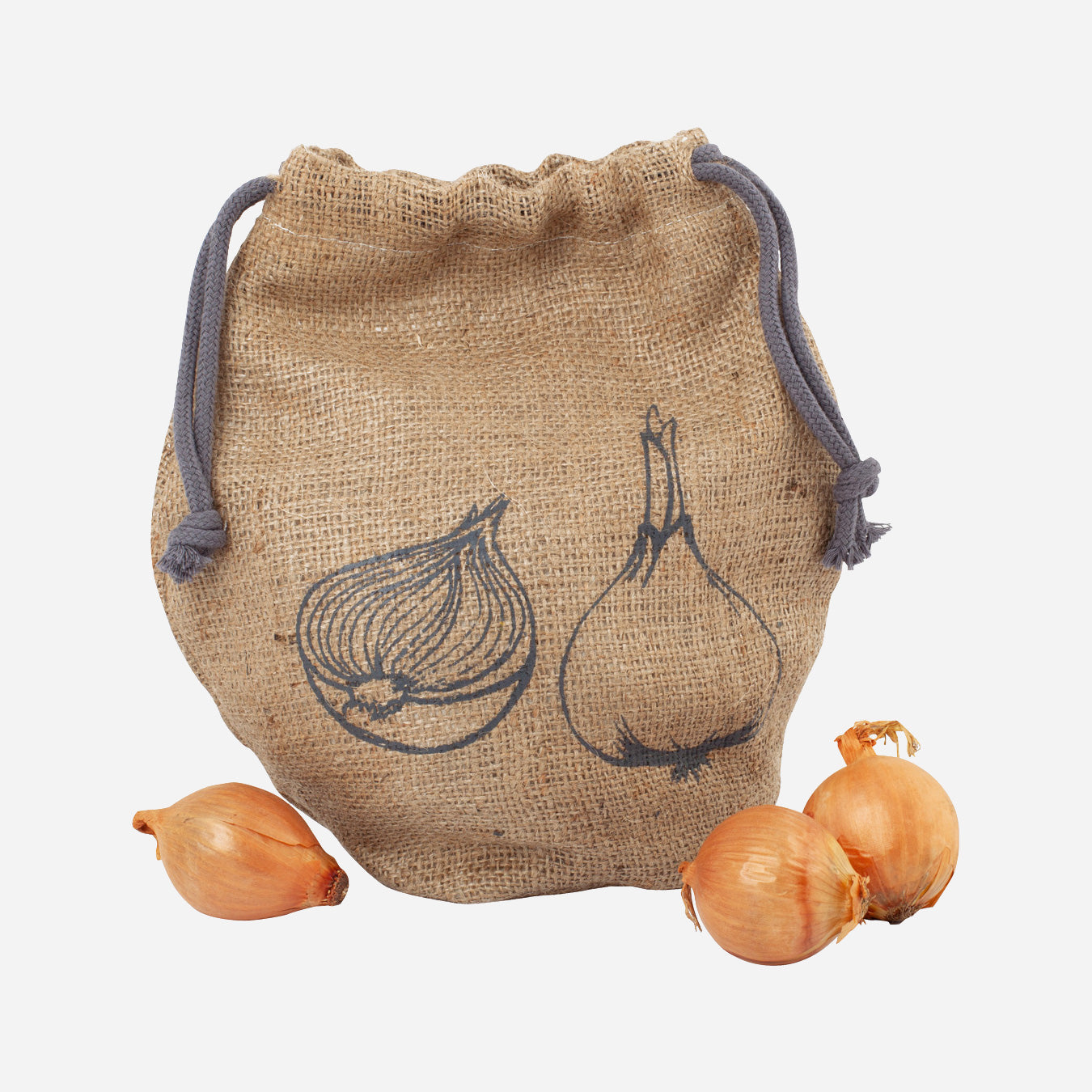 Hessian Onion Store Bag