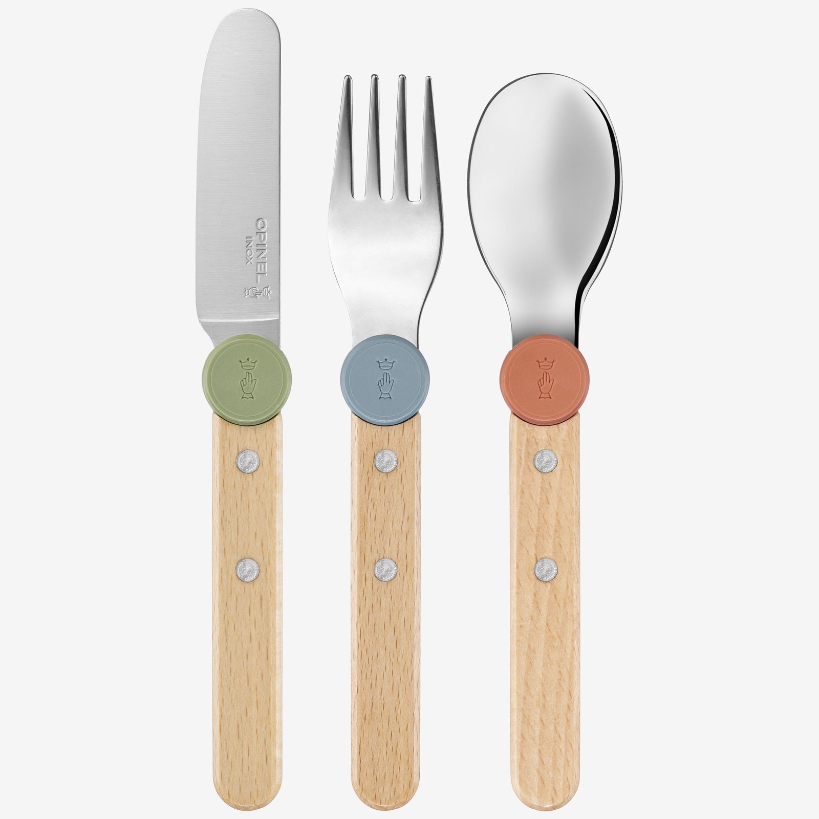 Le Petit Gourmet Kid's Stacking Cutlery Set