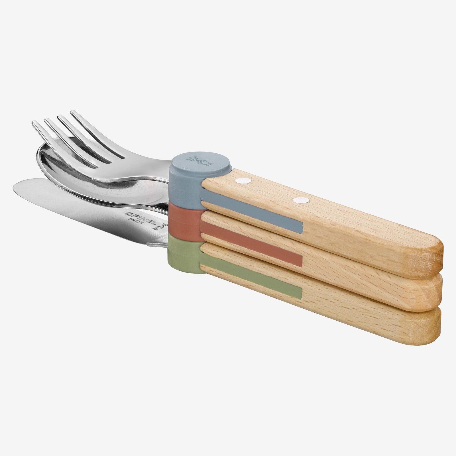Le Petit Gourmet Kid's Stacking Cutlery Set