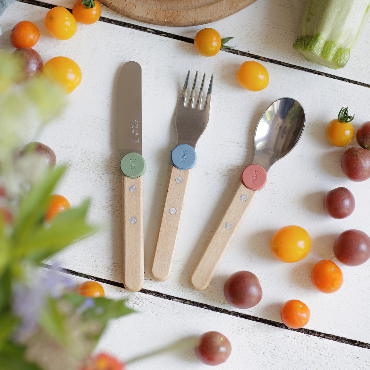 Le Petit Gourmet Kid's Stacking Cutlery Set