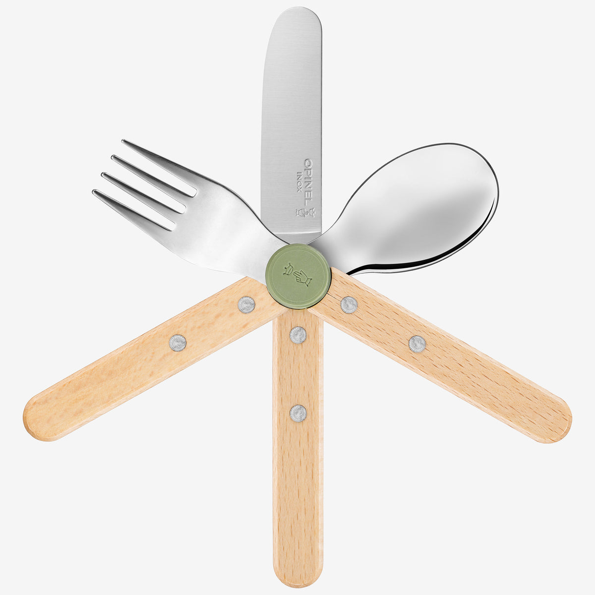 Le Petit Gourmet Kid's Stacking Cutlery Set