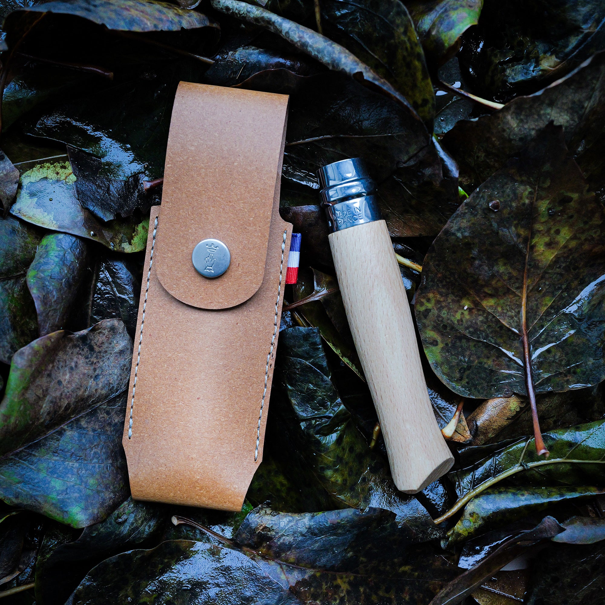 Opinel Simple Leather Knife Sheath