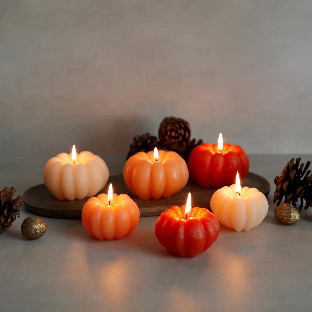 Pumpkin Candles (Recycled Wax)