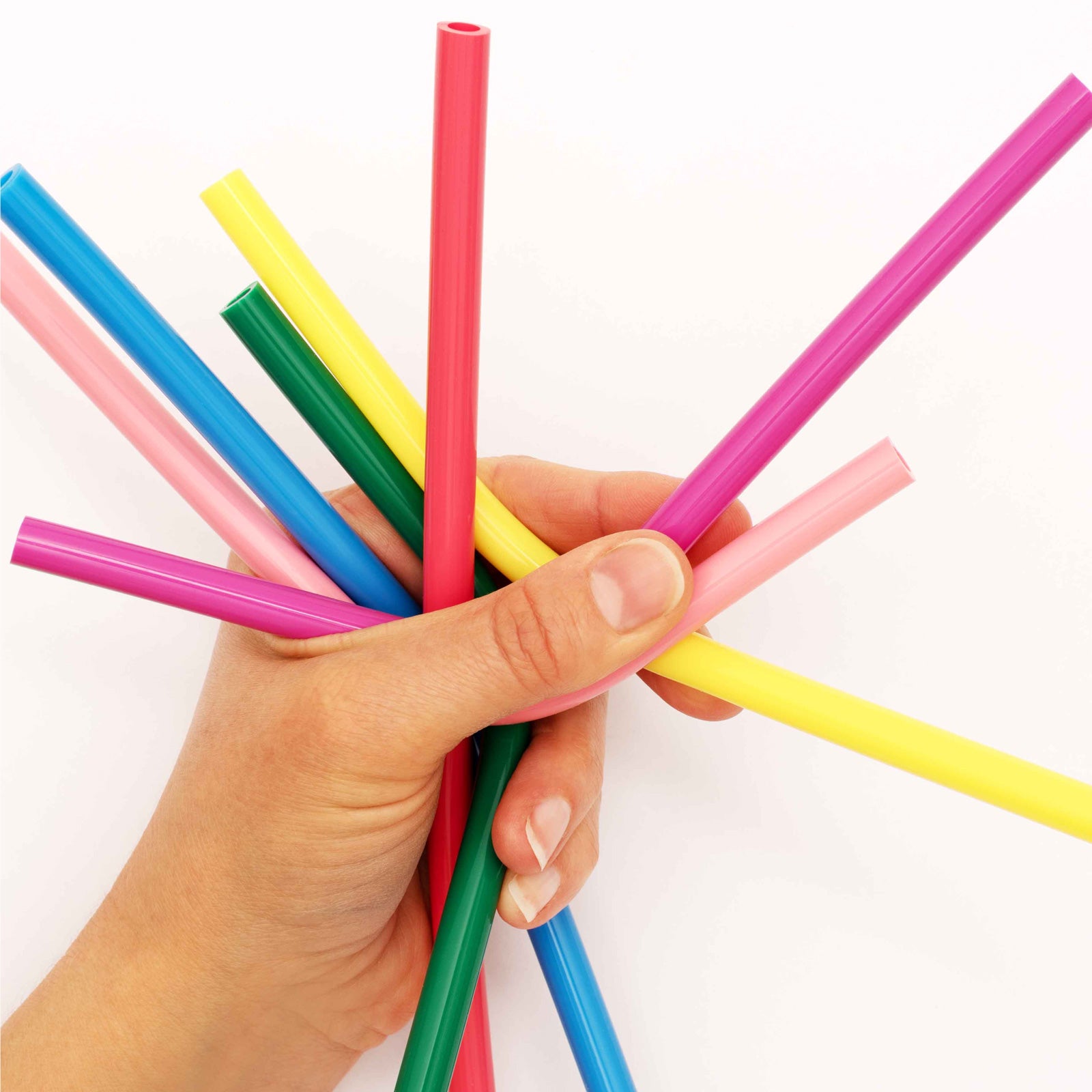 Silicone Straw Set with Brush