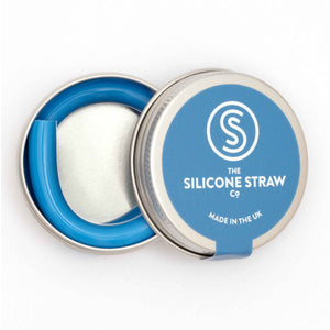 Silicone Straw in a Tin