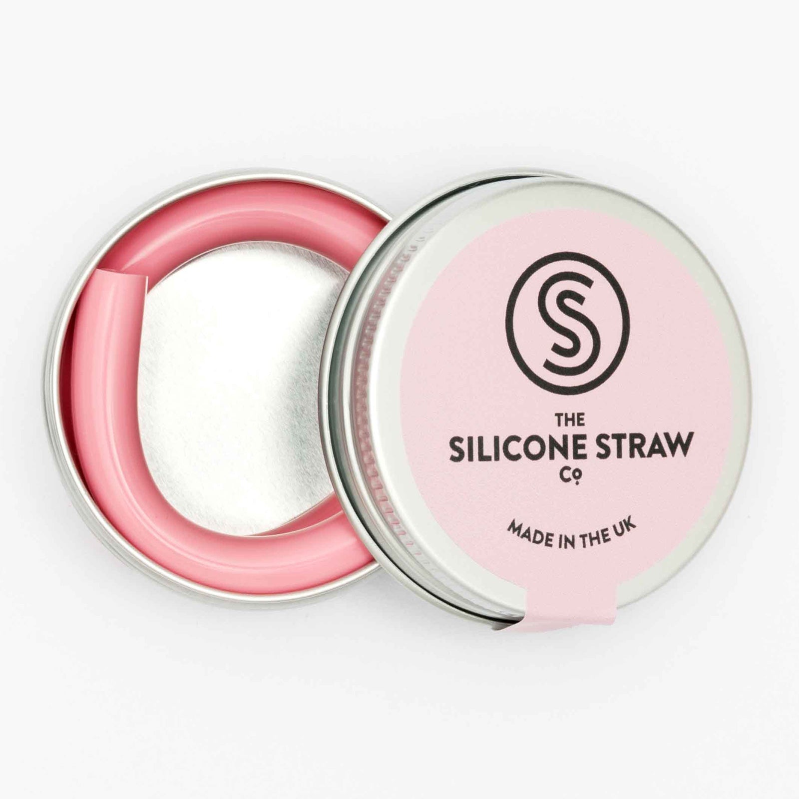 Silicone Straw in a Tin